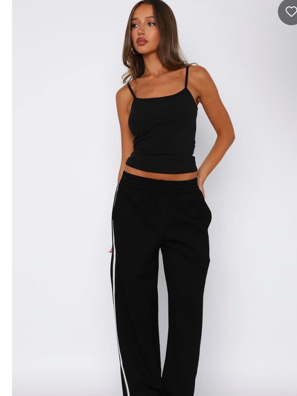 White Fox Travel Era Track Pants